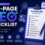 On-Page SEO Checklist: Everything You Need to Optimize Every Page
